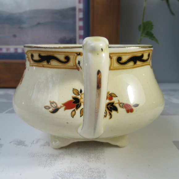 Sugar Bowl no Lid Denbigh Unicorn backstamp by Wedgwood & Co. England 1862-1900 - Picture 3 of 12